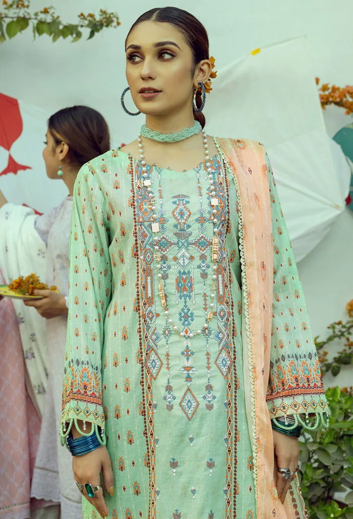 Adans Libas Umang 2 Embroidered Suvic Lawn 3pcs