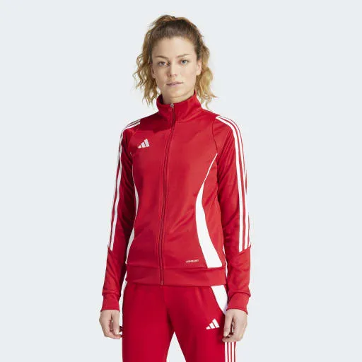Adidas Tiro 24 Track Jacket Red Women's