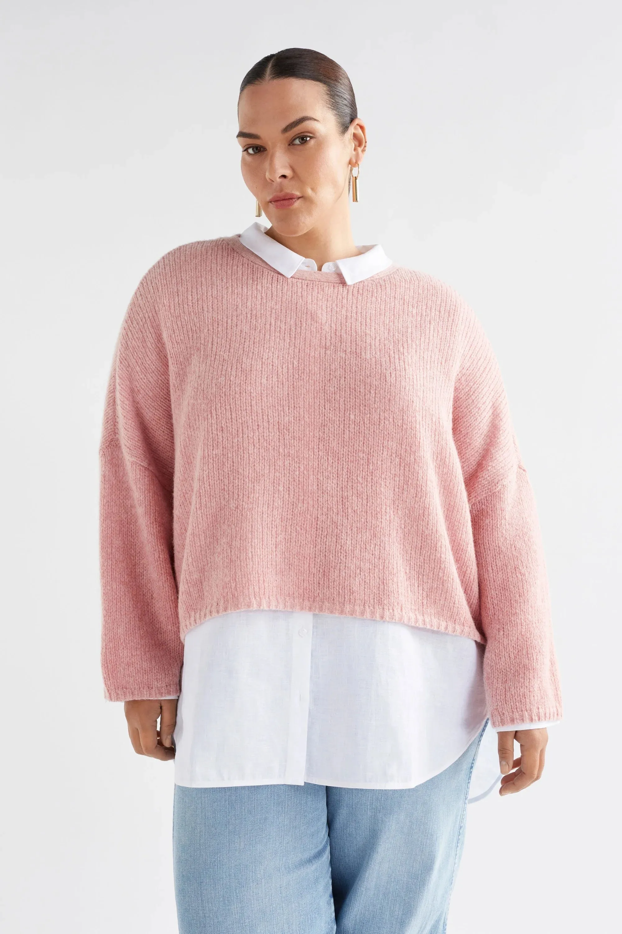 Agna Sweater - Pink Salt