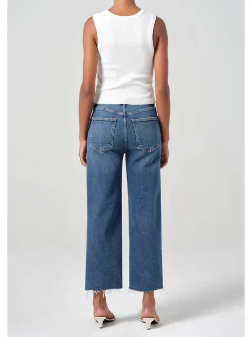 Agolde Harper Crop Jean in In Motion
