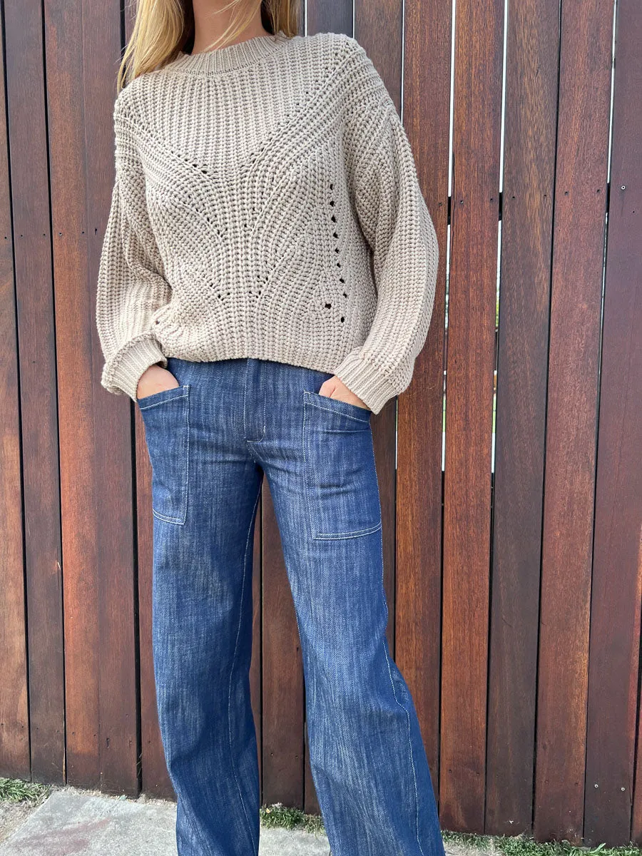 Aiden Pant in Denim - Night