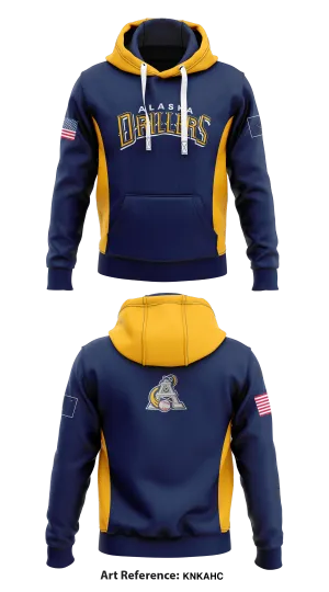 Alaska Drillers Store 1 Core Men's Hooded Performance Sweatshirt - knkaHc