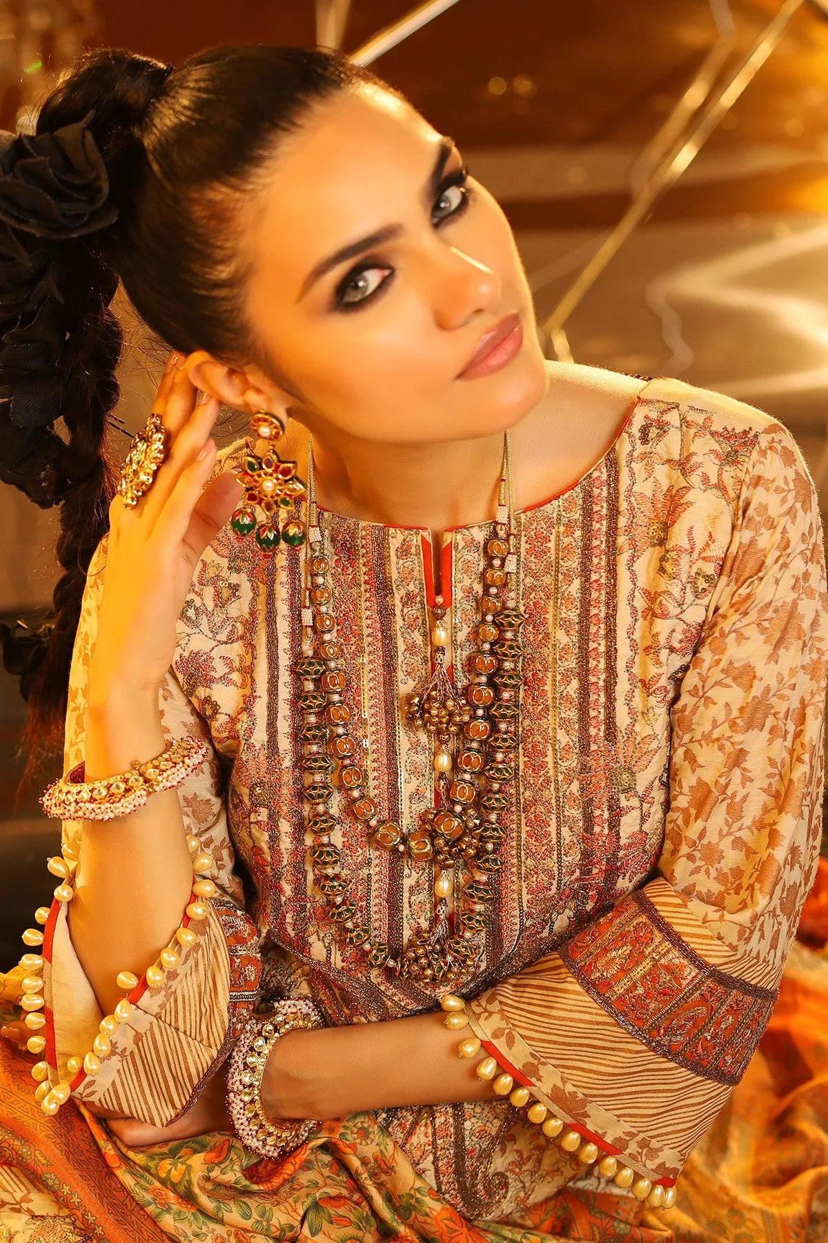 Alkaram Eid Lawn Outfit Latest Collection #N9002