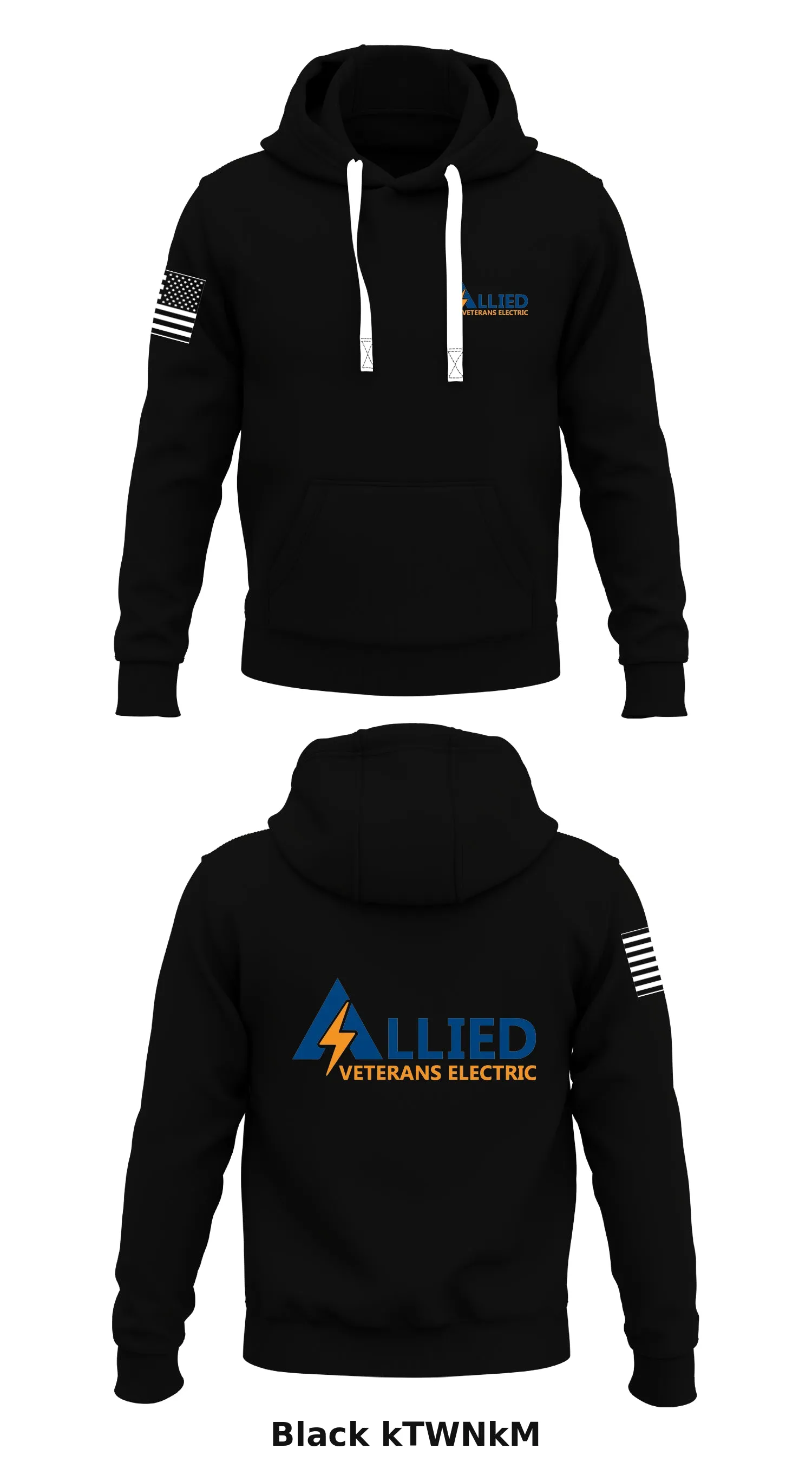 Allied veterans electric Store 1  Core Men's Hooded Performance Sweatshirt - kTWNkM