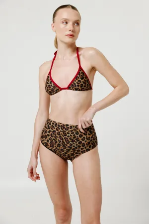 Alpha Leopard B Bikini Bottoms