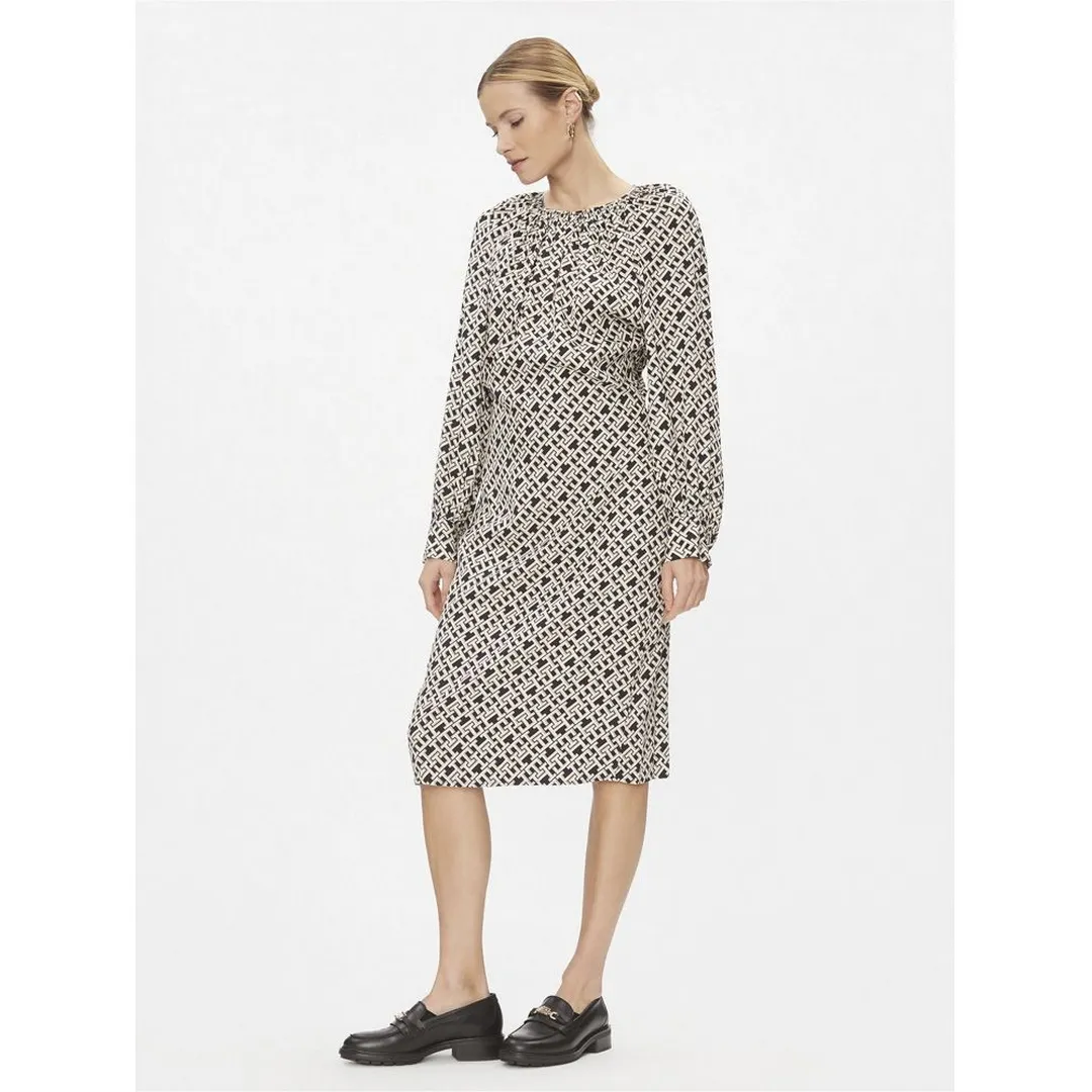 AMD FLUID WAISTED MIDI DRESS
