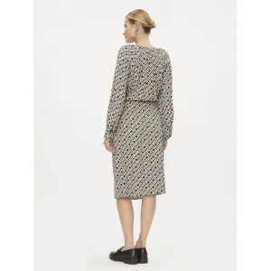 AMD FLUID WAISTED MIDI DRESS