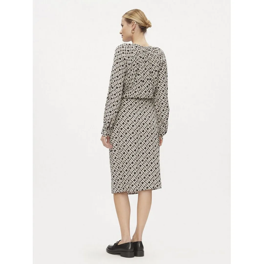 AMD FLUID WAISTED MIDI DRESS
