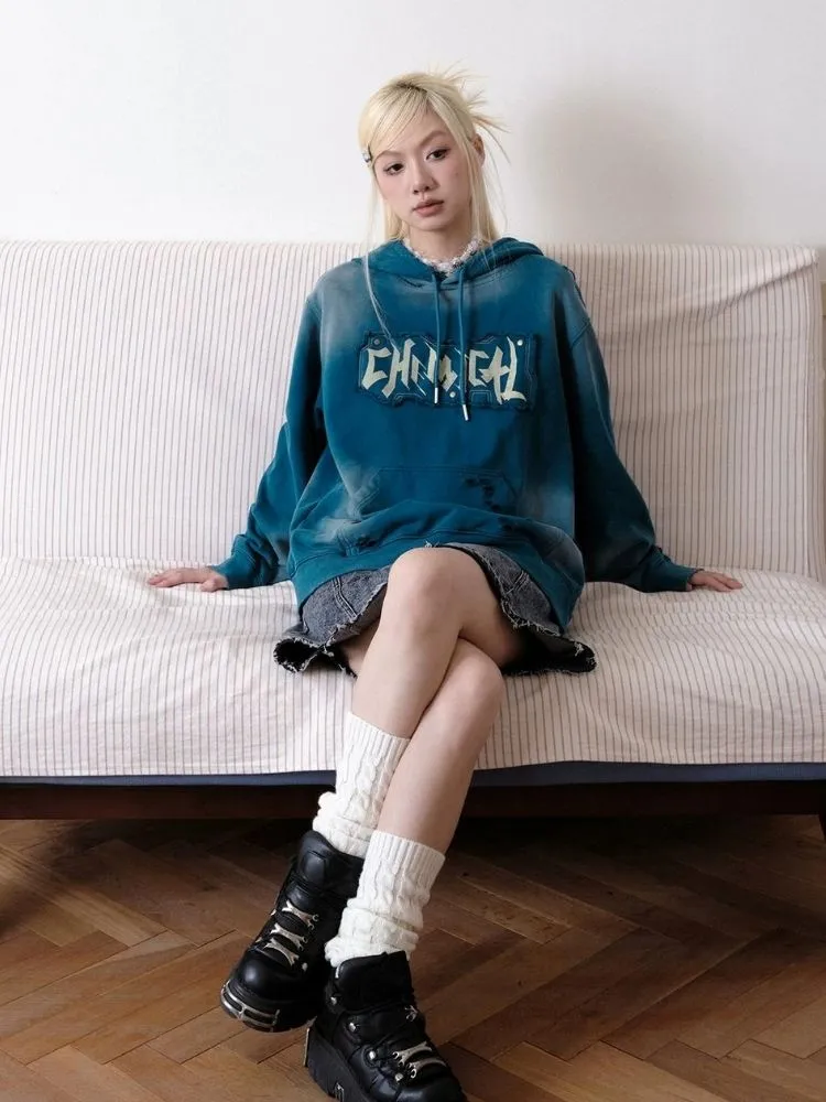American retro hooded sweatshirt【s0000003507】