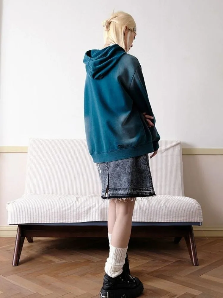 American retro hooded sweatshirt【s0000003507】