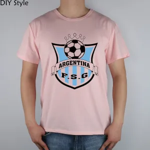 ARGENTINA LOGO T-shirt Fashion Brand t shirt men new DIY high quality
