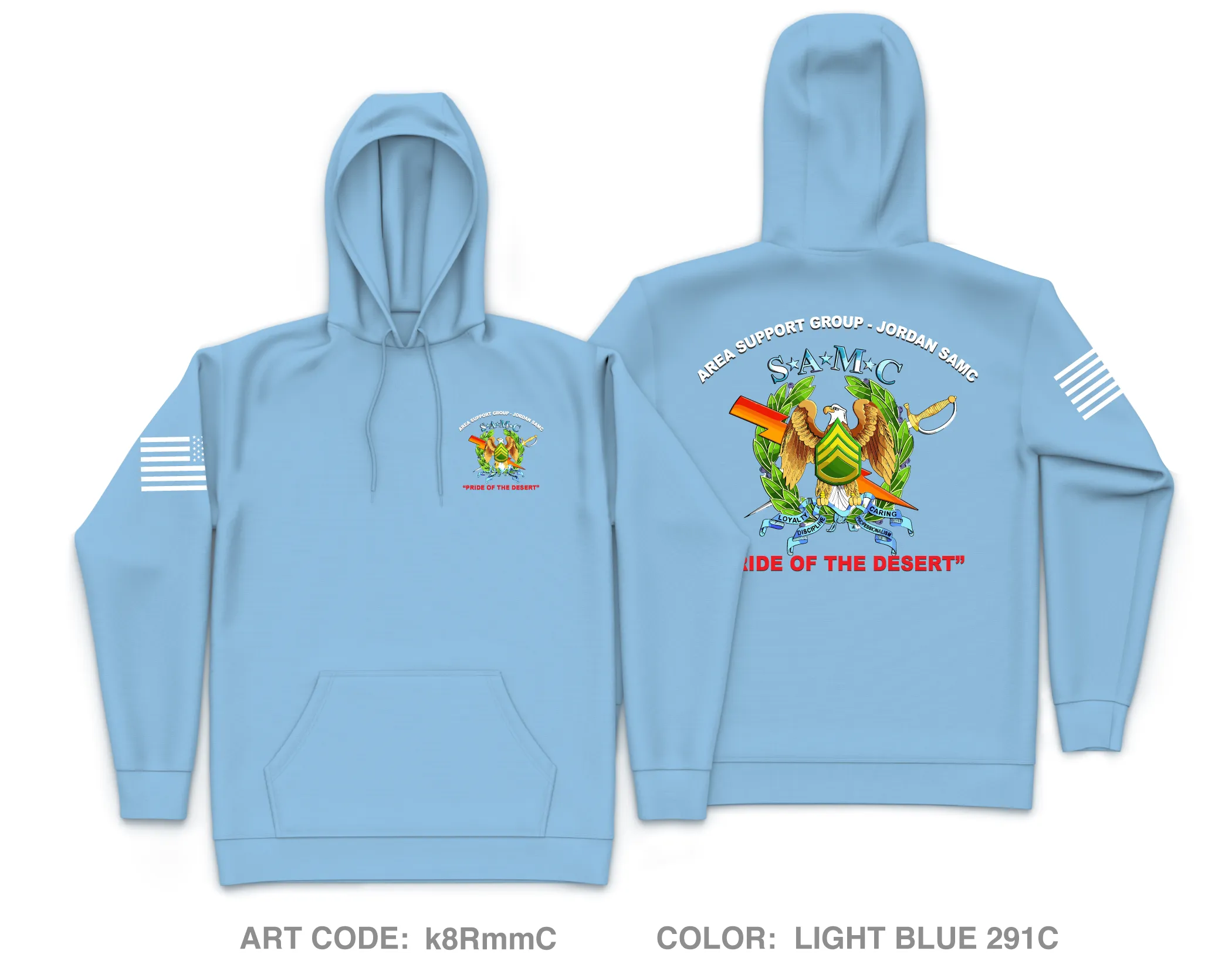 ASG-J JTC SAMC Core Men's Hooded Performance Sweatshirt - k8RmmC