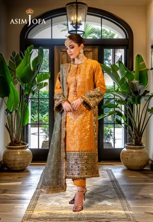 Asim Jofa | Luxury CAMBRIC 3 PCS '24 | AJFILE-26