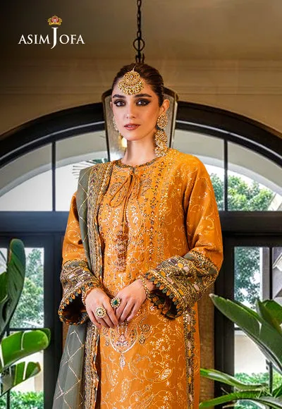Asim Jofa | Luxury CAMBRIC 3 PCS '24 | AJFILE-26