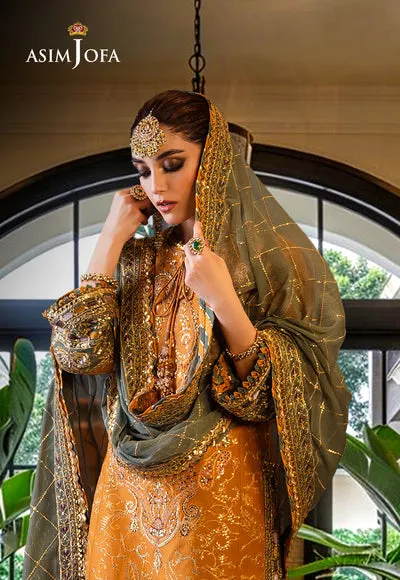 Asim Jofa | Luxury CAMBRIC 3 PCS '24 | AJFILE-26