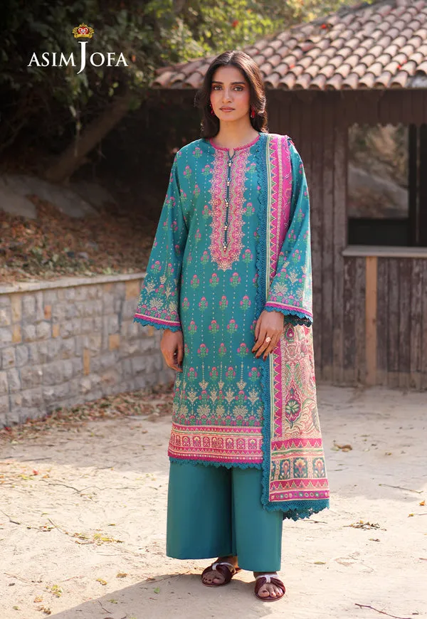 Asim Jofa Printed Lawn '25 | AJUUB-14
