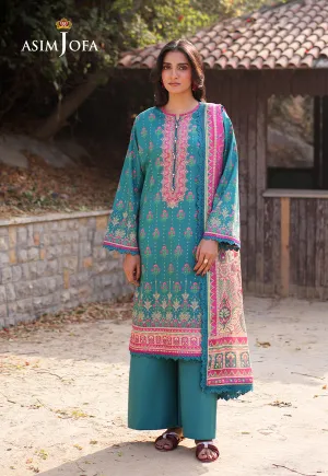 Asim Jofa Printed Lawn '25 | AJUUB-14