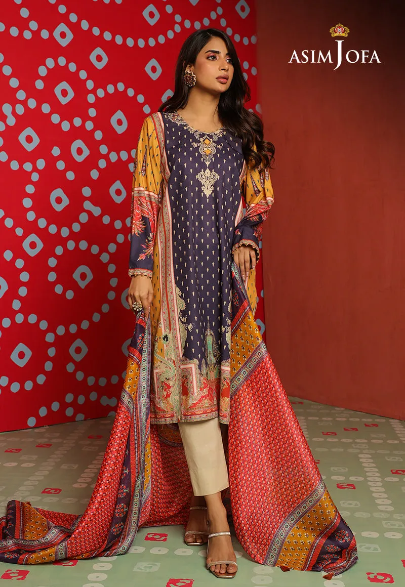 ASIM JOFA |TARA SITARA ESSENTIALS PRET COLLECTION | AJTM- 06 - 2 PCS