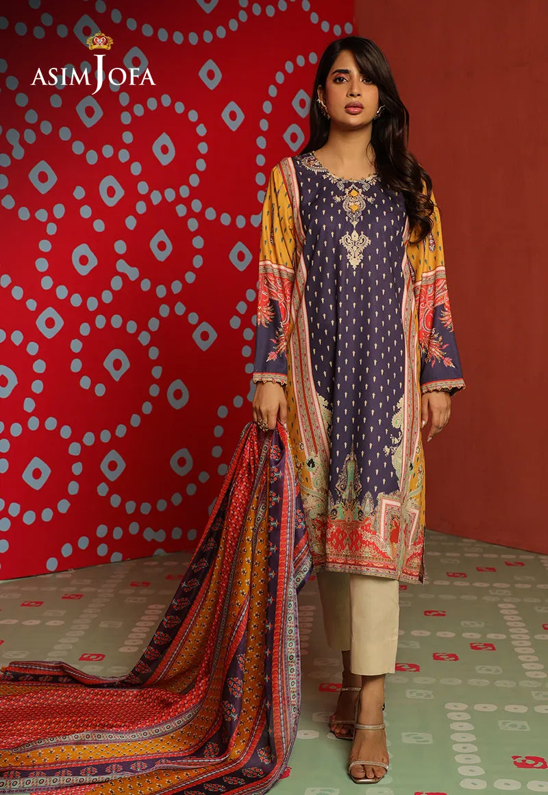 ASIM JOFA |TARA SITARA ESSENTIALS PRET COLLECTION | AJTM- 06 - 2 PCS