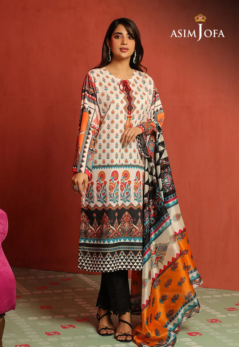 ASIM JOFA |TARA SITARA ESSENTIALS PRET COLLECTION | AJTM- 08 - 2 PCS
