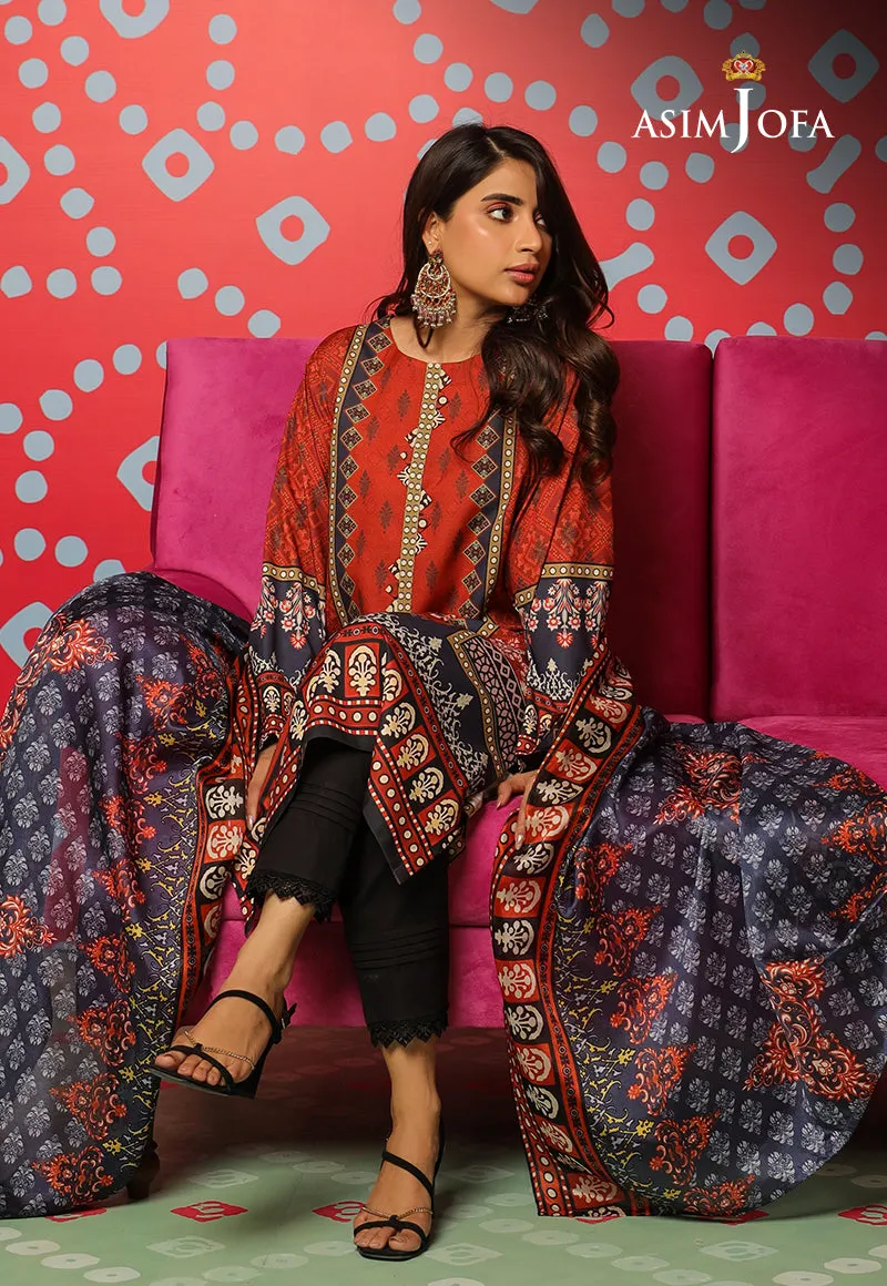 ASIM JOFA |TARA SITARA ESSENTIALS PRET COLLECTION | AJTM- 10 - 2 PCS