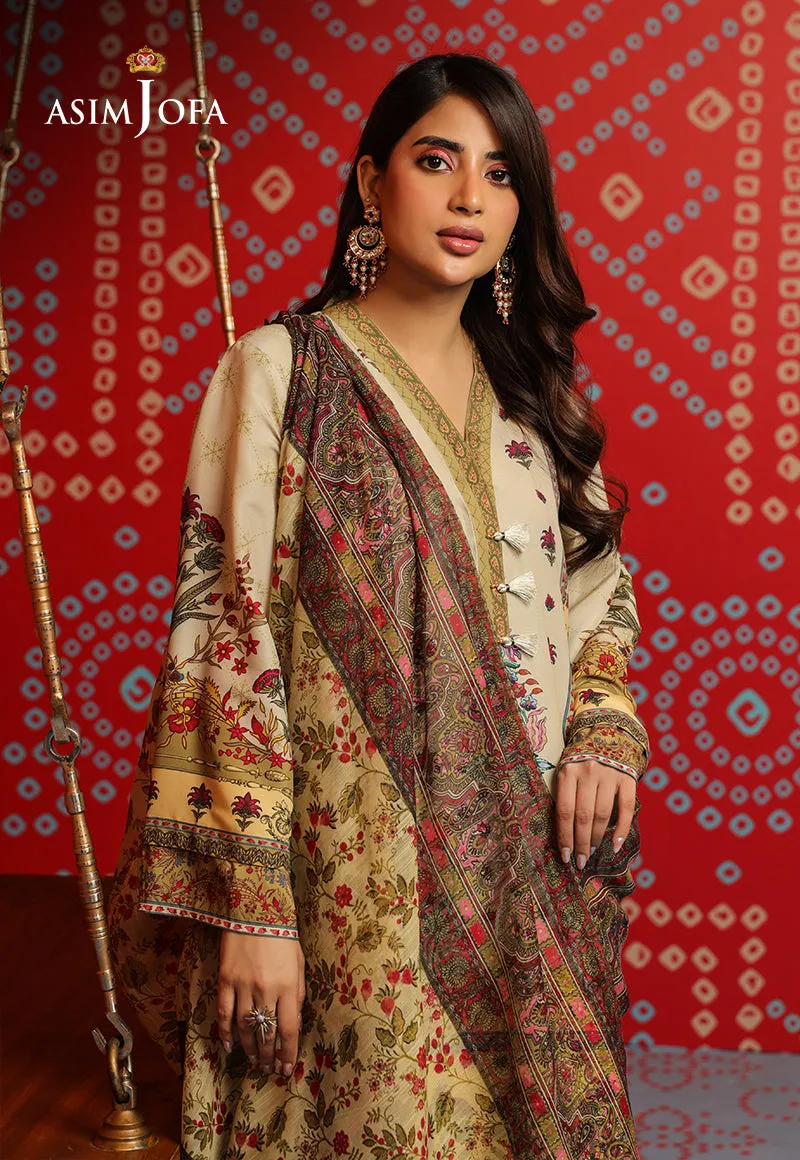 ASIM JOFA |TARA SITARA ESSENTIALS PRET COLLECTION | AJTM- 16 - 3 PCS