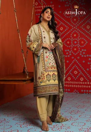 ASIM JOFA |TARA SITARA ESSENTIALS PRET COLLECTION | AJTM- 16 - 3 PCS
