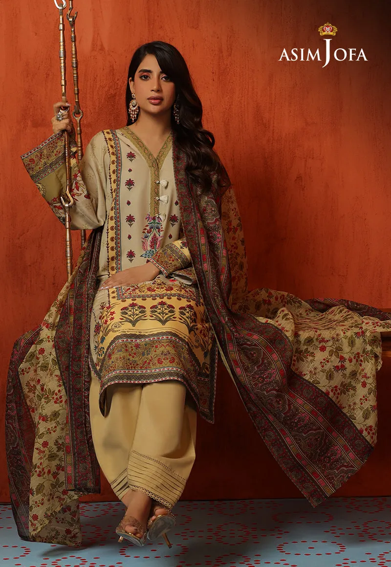 ASIM JOFA |TARA SITARA ESSENTIALS PRET COLLECTION | AJTM- 16 - 3 PCS
