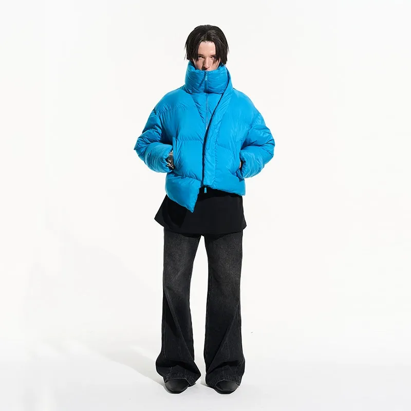 Asymmetrical Puffer Jacket