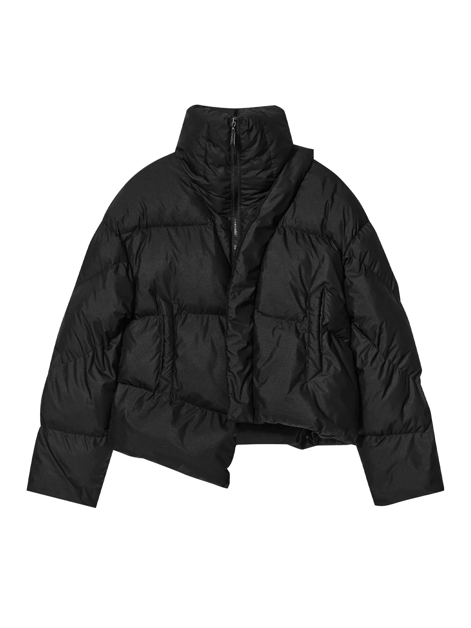 Asymmetrical Puffer Jacket