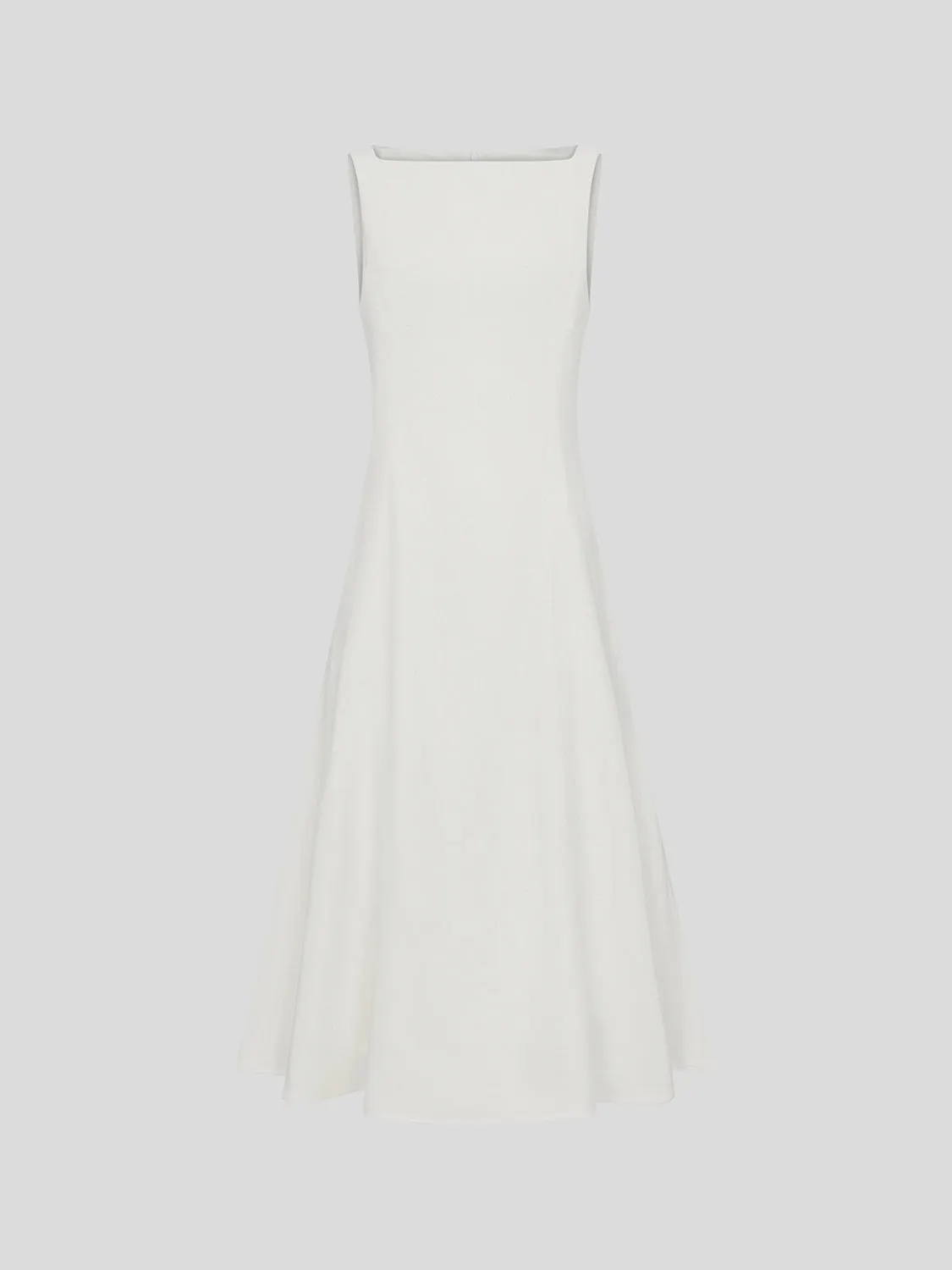 Bandeau Mid-Length A-Line Dresses