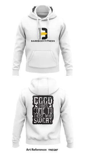 Barebodyfitness Store 1  Core Men's Hooded Performance Sweatshirt - yneQ8f