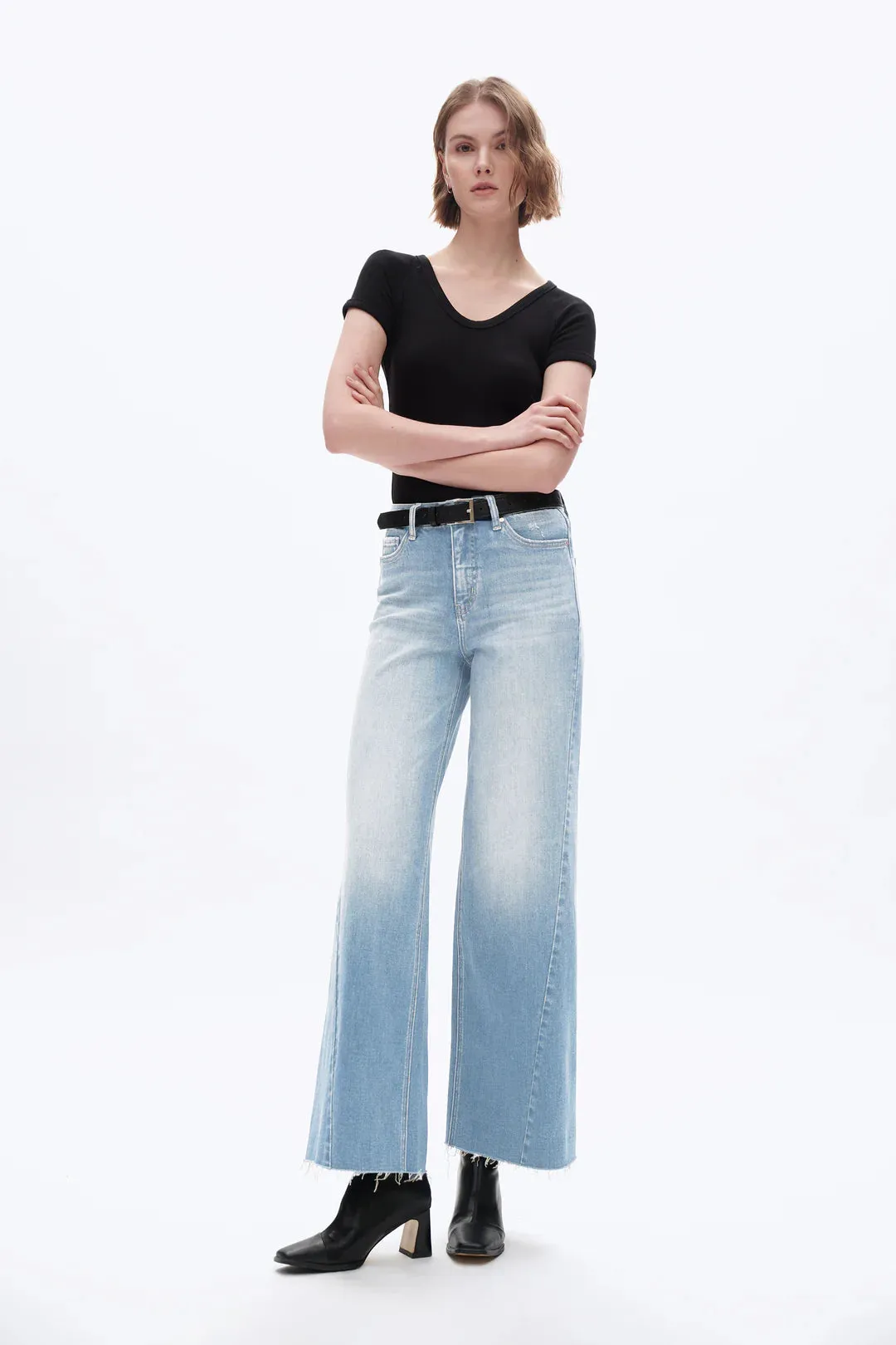 Bayeas Wide Leg High Rise
