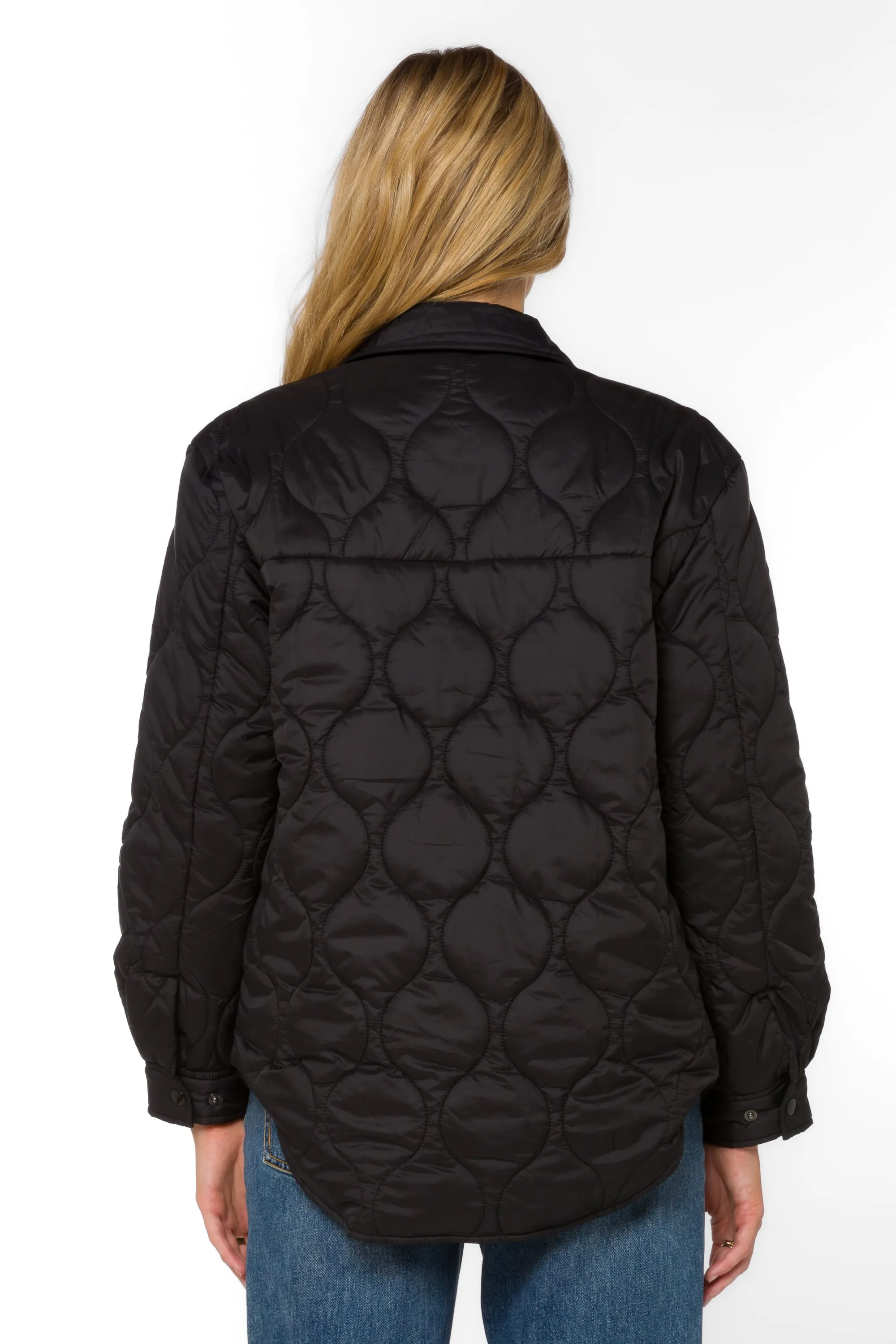 Bella Black Puffer Jacket