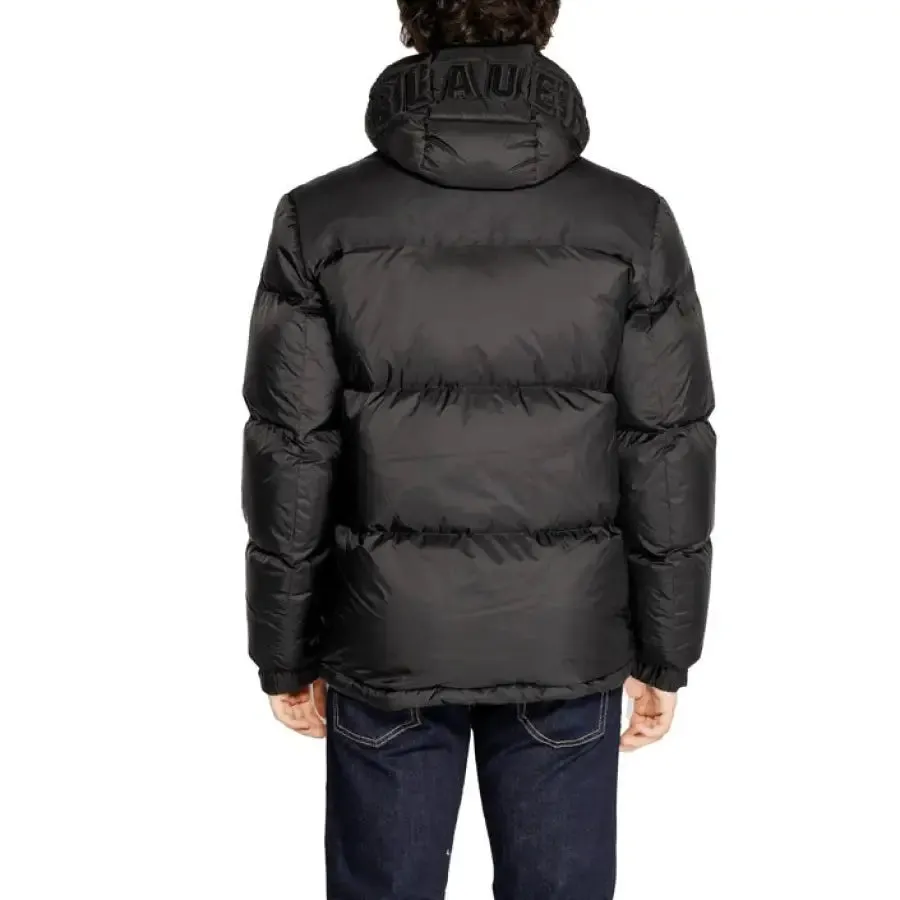 Black Hooded Puffer Jacket