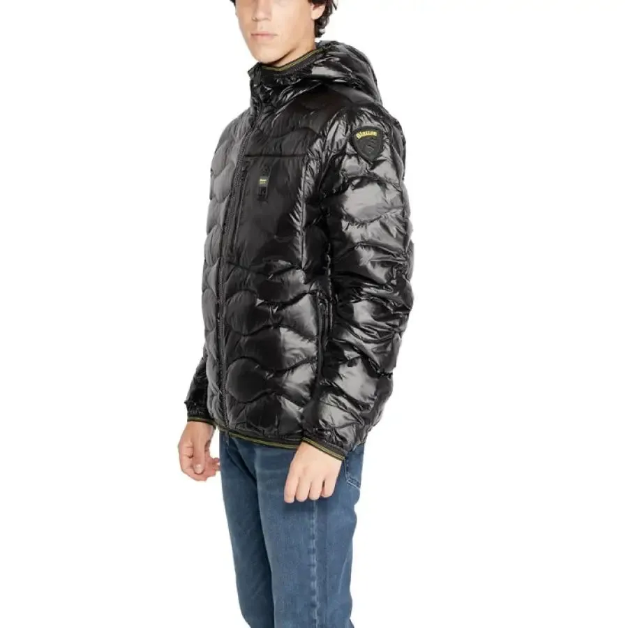 Black Hooded Puffer Jacket