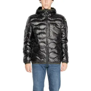 Black Hooded Puffer Jacket