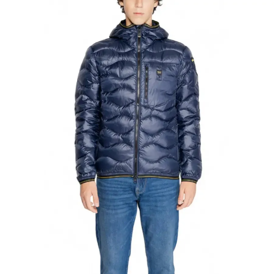 Black Hooded Puffer Jacket