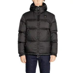 Black Hooded Puffer Jacket