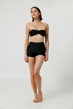 Black Swim Short Bottoms