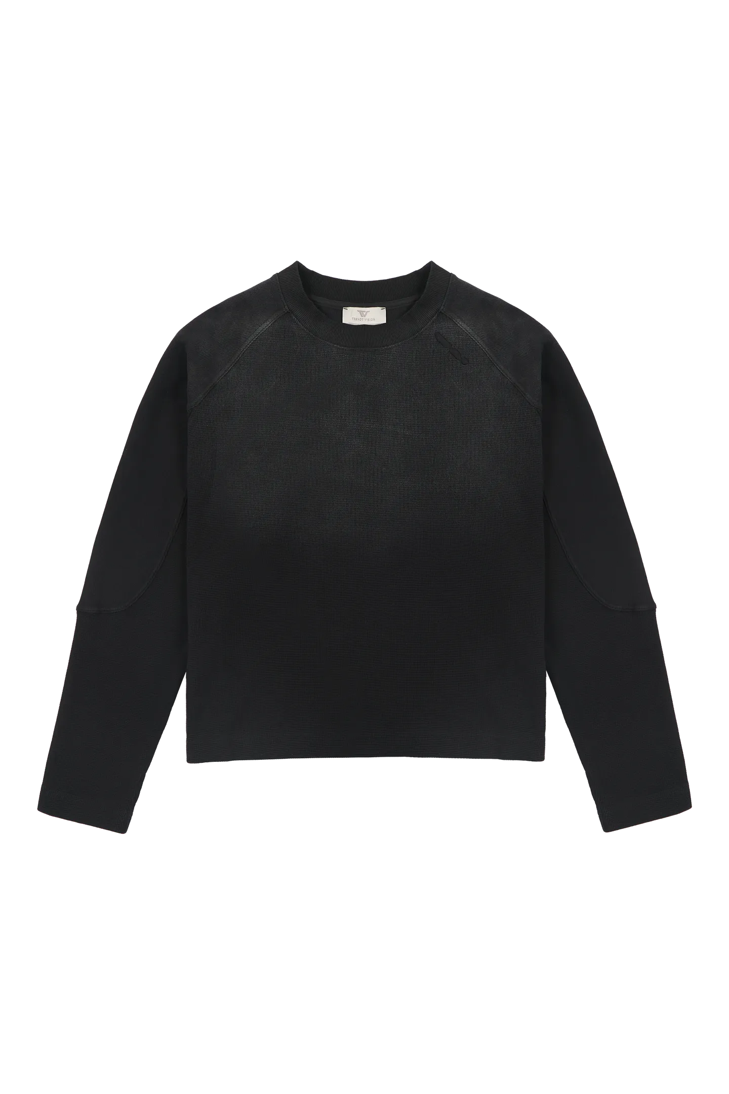 Black Waffle Longsleeve