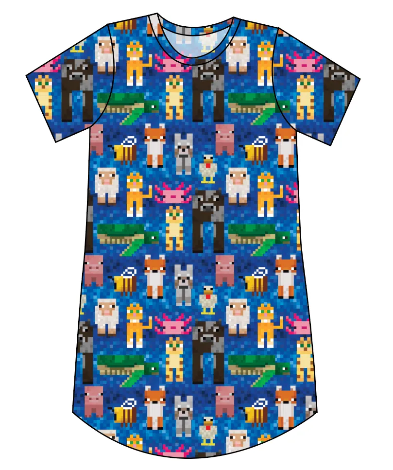 Block Friends Ladies' T-Shirt Dress