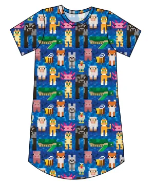 Block Friends Ladies' T-Shirt Dress