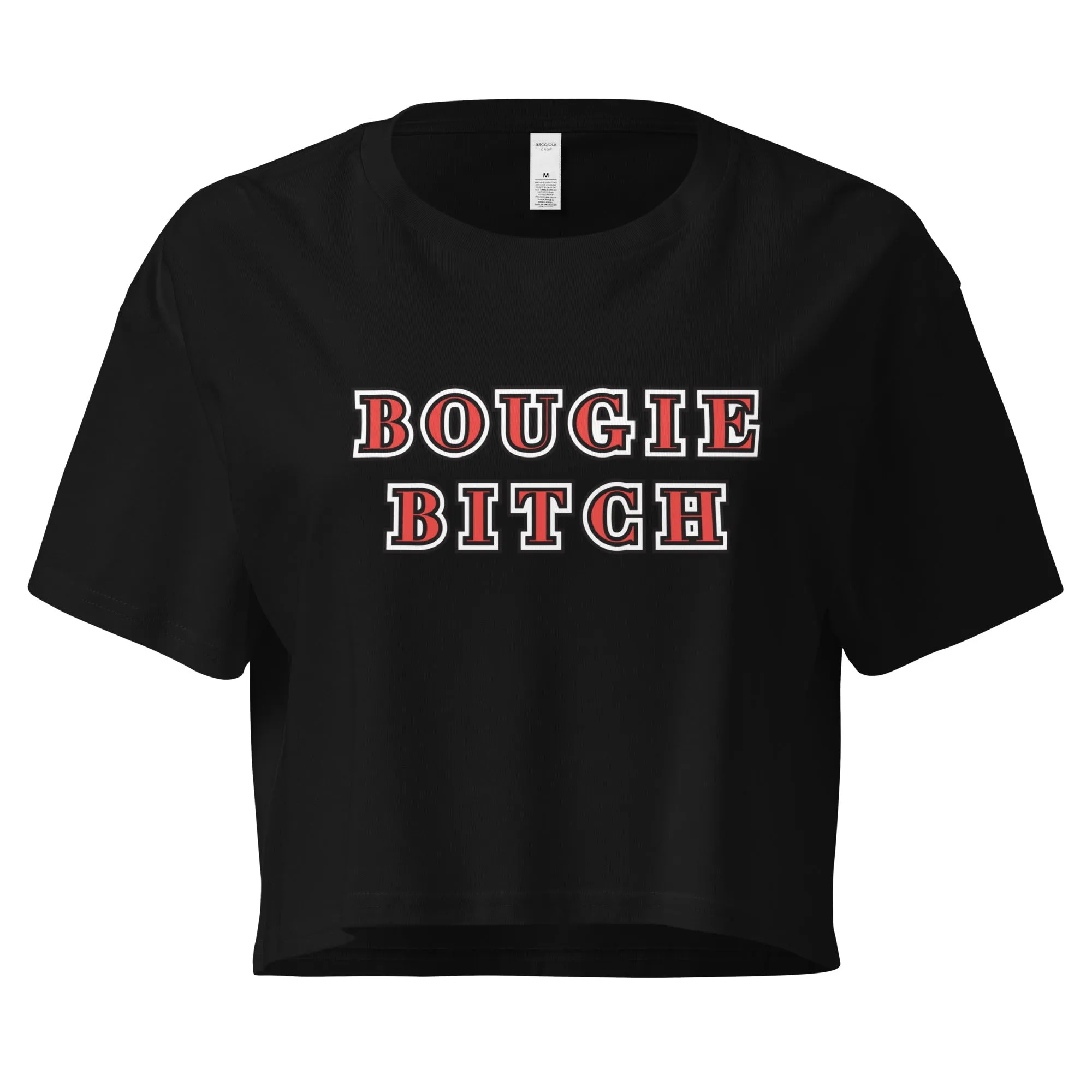 Bougie Bitch - Boxy Cropped Tee