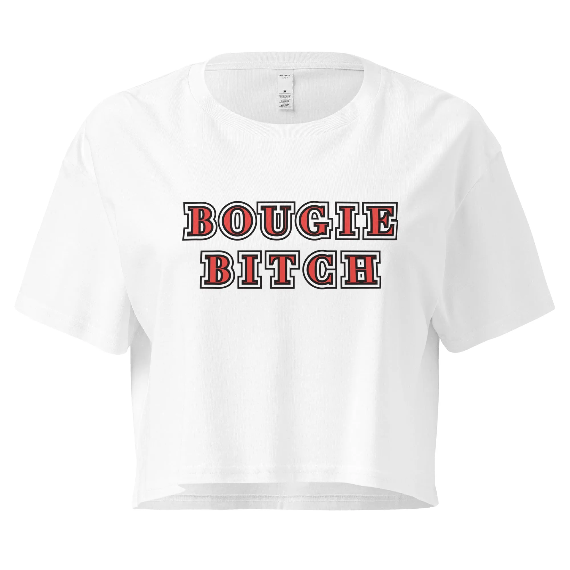 Bougie Bitch - Boxy Cropped Tee