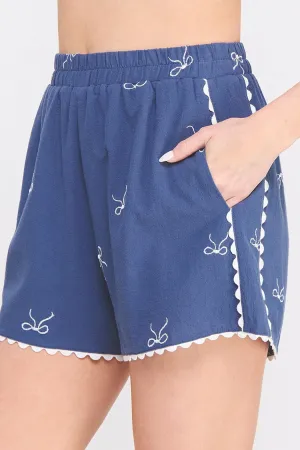 Bow Detail Short