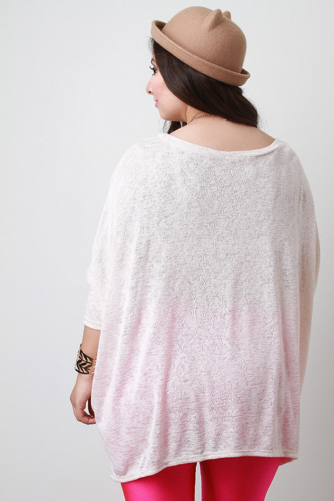 Boxy Cut Dolman Sleeve Top