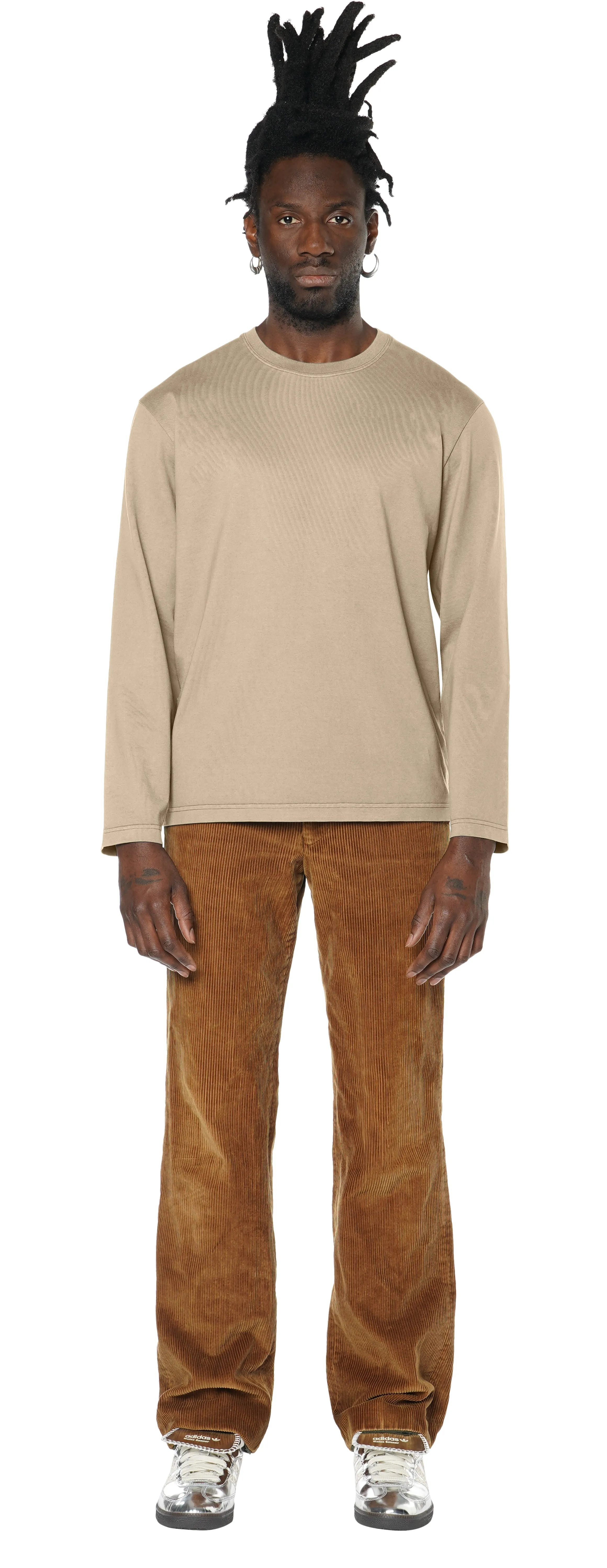 Boxy Longsleeve, Burnt Sand