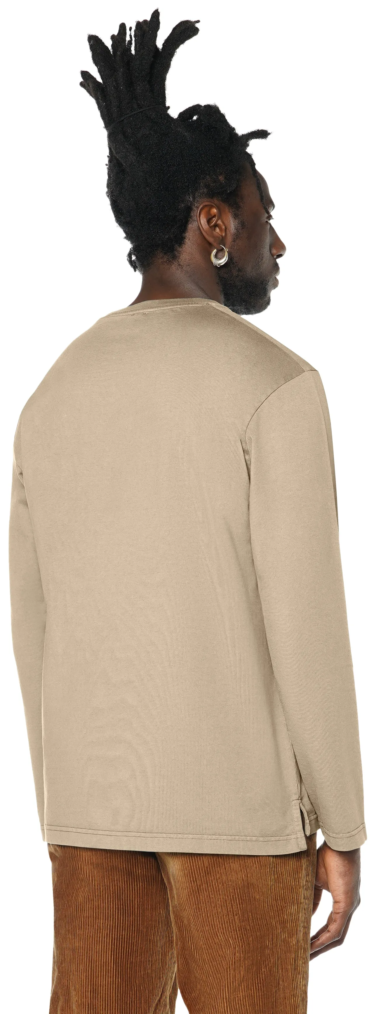 Boxy Longsleeve, Burnt Sand
