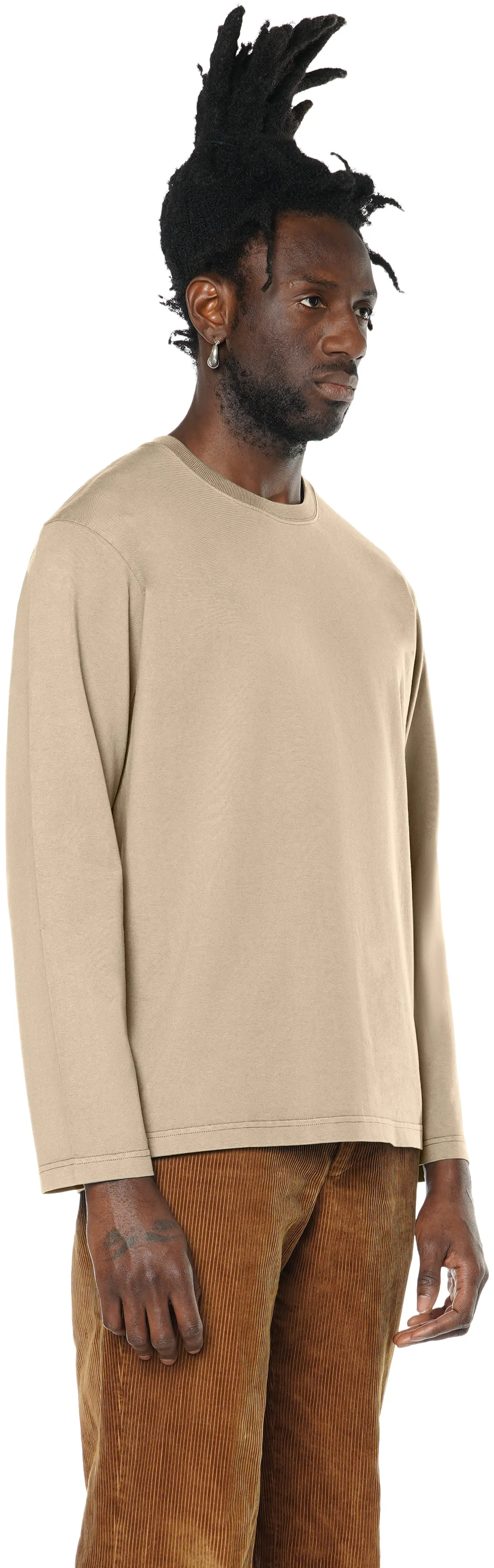 Boxy Longsleeve, Burnt Sand